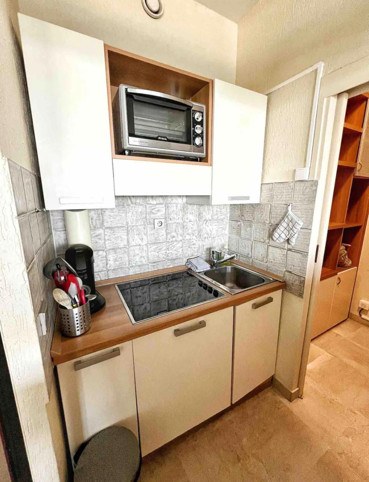 #101 Marina Riviera Bay - Studio 30M2 Avec Terrasse Vue Mer วิลล์เนิฟ-ลูเบ ภายนอก รูปภาพ